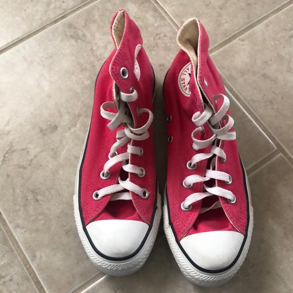 Pink high top converse - Picture 1 of 4